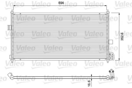 Конденсатор (VALEO: 818026)