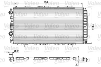 Теплообменник (VALEO: 230997)