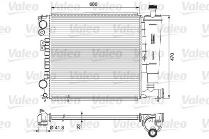 Теплообменник (VALEO: 231165)