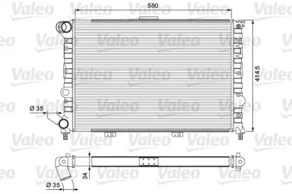 Теплообменник (VALEO: 232012)