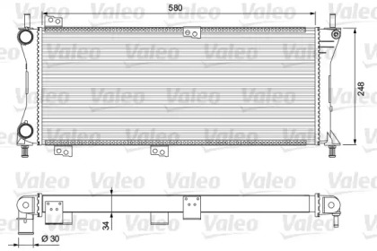 Теплообменник (VALEO: 232792)