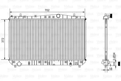 Теплообменник (VALEO: 701528)