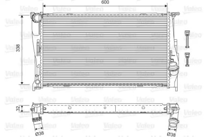 Теплообменник (VALEO: 701601)