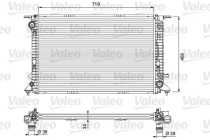 Теплообменник (VALEO: 701715)