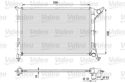 Теплообменник (VALEO: 701730)