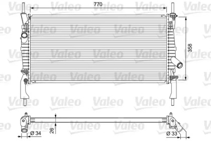 Теплообменник (VALEO: 701731)