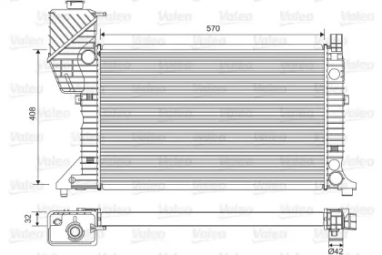 Теплообменник (VALEO: 730229)