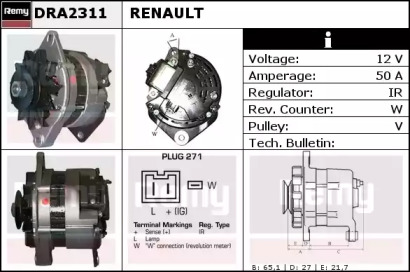 Генератор (REMY: DRA2311)