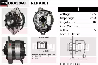 Генератор (REMY: DRA3068)