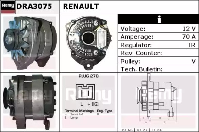 Генератор (REMY: DRA3075)