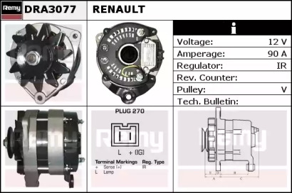 Генератор (REMY: DRA3077)