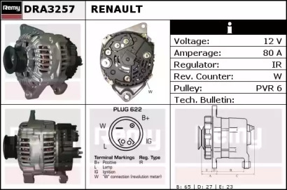 Генератор (REMY: DRA3257)