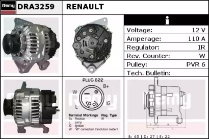 Генератор (REMY: DRA3259)