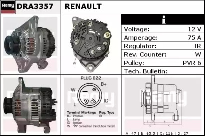 Генератор (REMY: DRA3357)