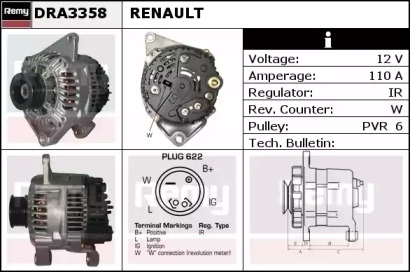 Генератор (REMY: DRA3358)