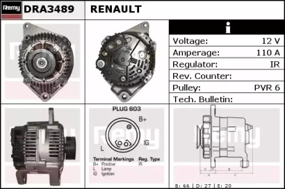 Генератор (REMY: DRA3489)