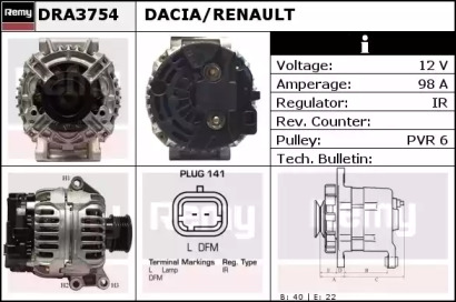 Генератор (REMY: DRA3754)