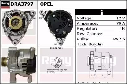 Генератор (REMY: DRA3797)