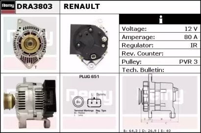 Генератор (REMY: DRA3803)