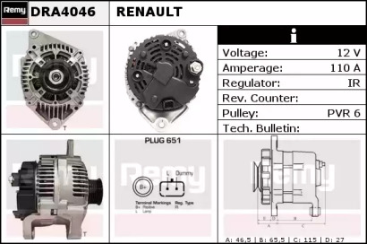 Генератор (REMY: DRA4046)