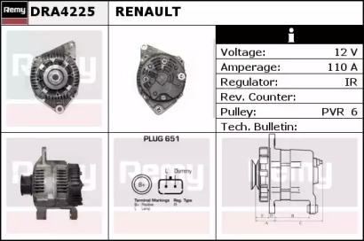 Генератор (REMY: DRA4225)