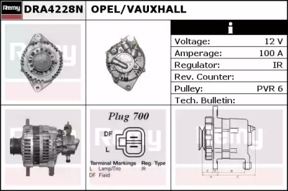 Генератор (REMY: DRA4228N)