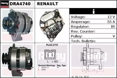 Генератор (REMY: DRA4740)