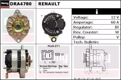 Генератор (REMY: DRA4780)