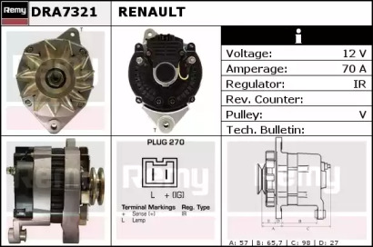 Генератор (REMY: DRA7321)