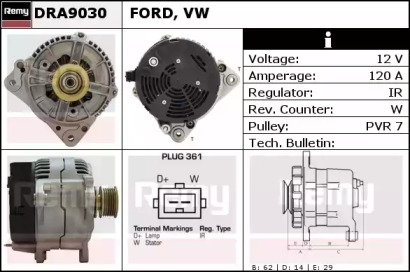 Генератор (REMY: DRA9030)