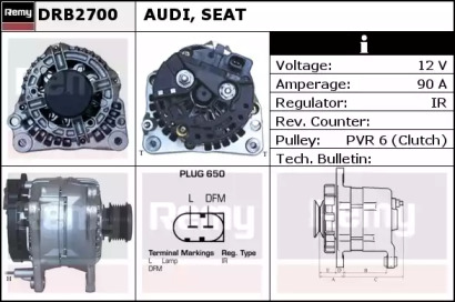 Генератор (REMY: DRB2700)