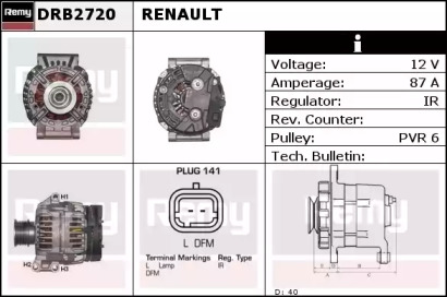 Генератор (REMY: DRB2720)