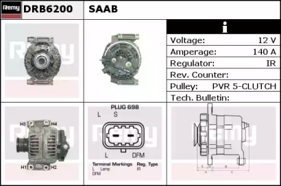 Генератор (REMY: DRB6200)