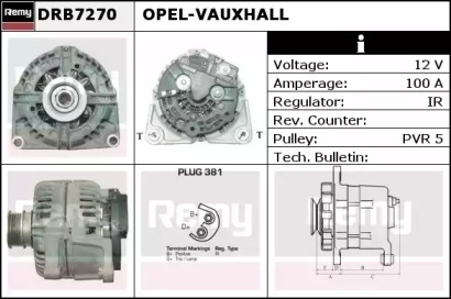 Генератор (REMY: DRB7270)