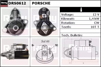 Стартер (REMY: DRS0612)