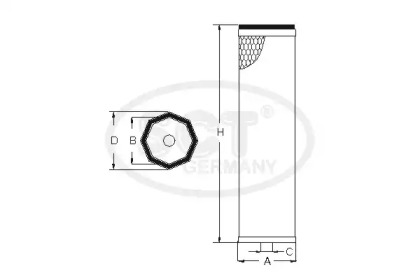 Фильтр (SCT Germany: SB 2142)