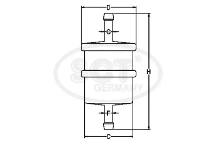 Фильтр (SCT Germany: ST 487)