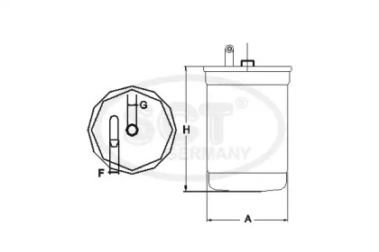 Фильтр (SCT Germany: ST 6061)