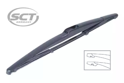 Щетка стеклоочистителя (SCT Germany: 9485 REAR WIPER)