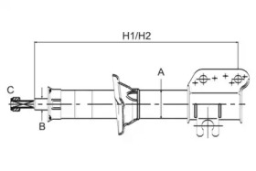 Амортизатор (SCT Germany: Z 3110L)