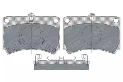 Комплект тормозных колодок (SCT Germany: SP 239 PR)