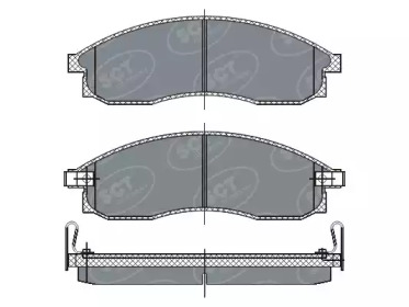 Комплект тормозных колодок (SCT Germany: SP 263 PR)