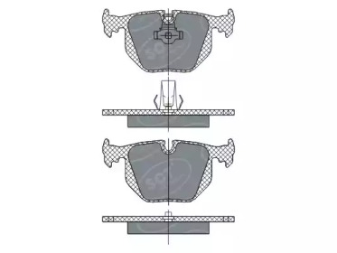 Комплект тормозных колодок (SCT Germany: SP 271 PR)