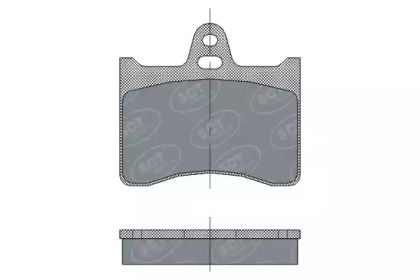 Комплект тормозных колодок (SCT Germany: SP 297 PR)