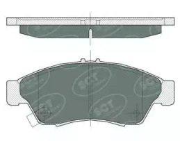 Комплект тормозных колодок (SCT Germany: SP 364 PR)