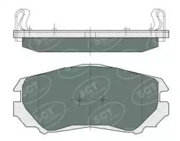Комплект тормозных колодок (SCT Germany: SP 370 PR)