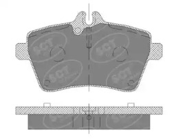 Комплект тормозных колодок (SCT Germany: SP 409 PR)