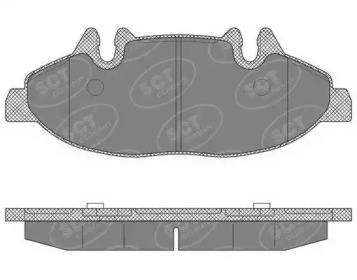 Комплект тормозных колодок (SCT Germany: SP 640 PR)