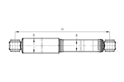 Амортизатор (SCT Germany: Z 2977G)