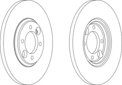 Тормозной диск (NECTO: WN201)